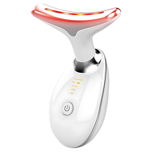 Dispositivo Reafirmante 6-en-1 para Cuello y Rostro