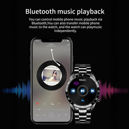 Reloj Inteligente de Estilo Redondo