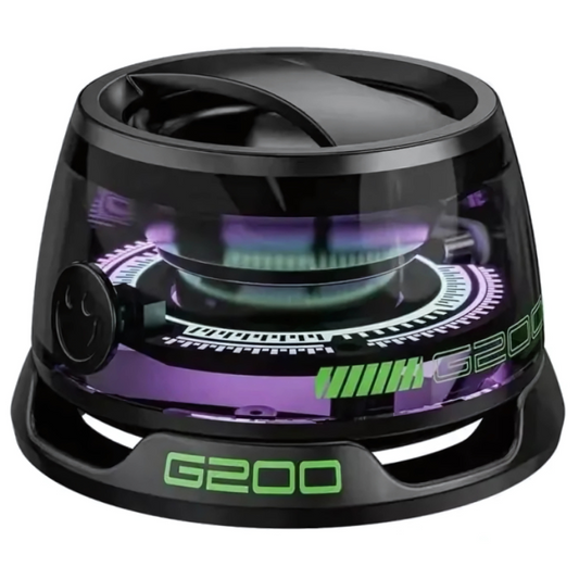 Mini Altavoz Bluetooth Magnético con Luces RGB