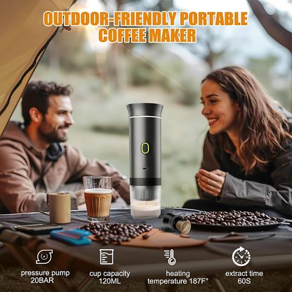 Cafetera Espresso Portátil 20 Bares