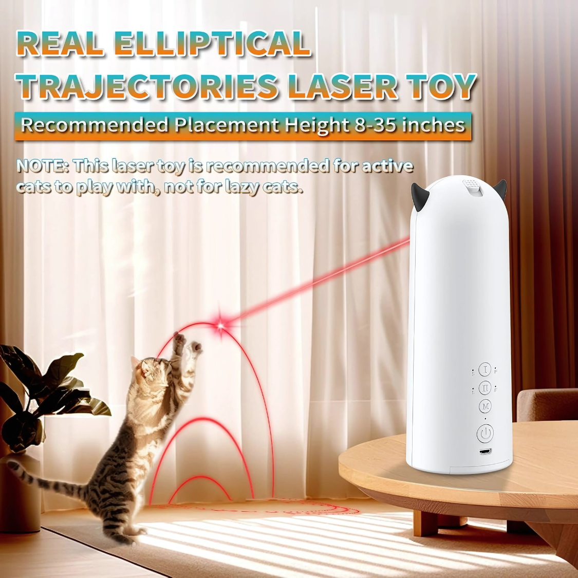 Juguete Láser Automático para Gatos