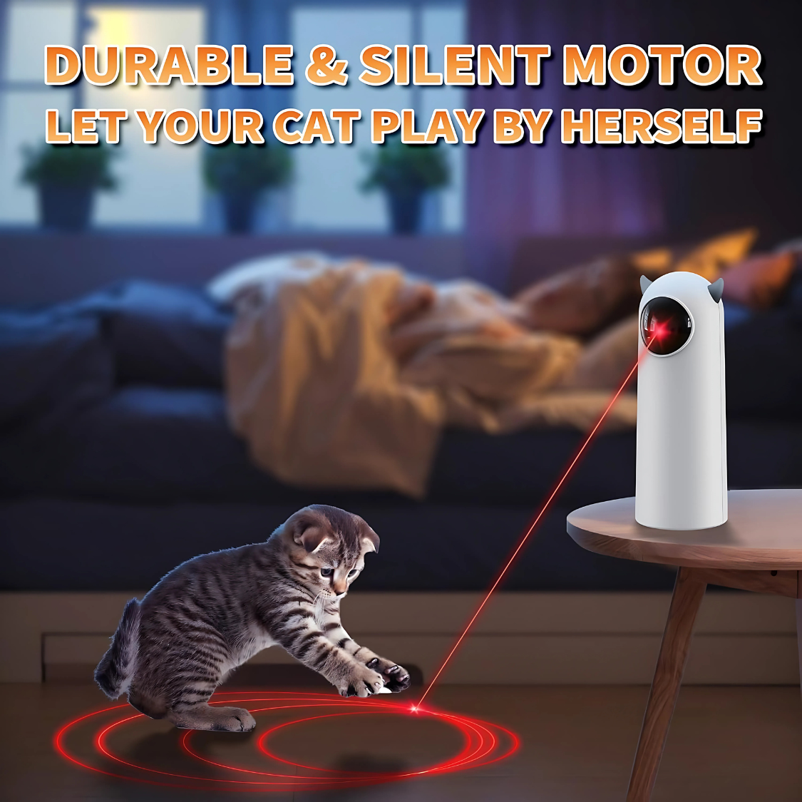 Juguete Láser Automático para Gatos