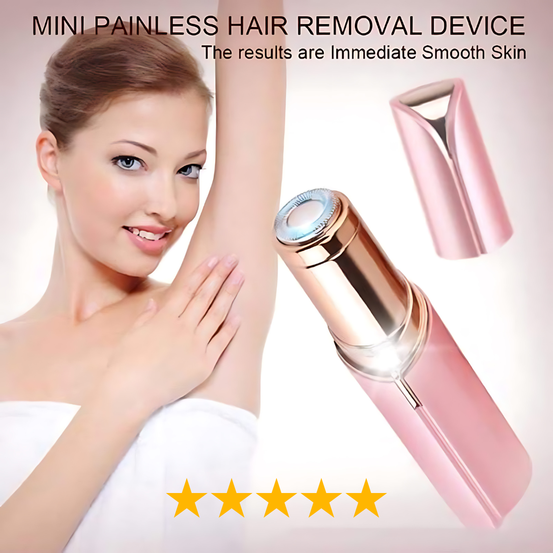 Mini Depiladora Facial Portátil