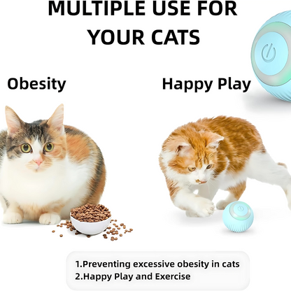 Pelota Interactiva Inteligente para Gatos