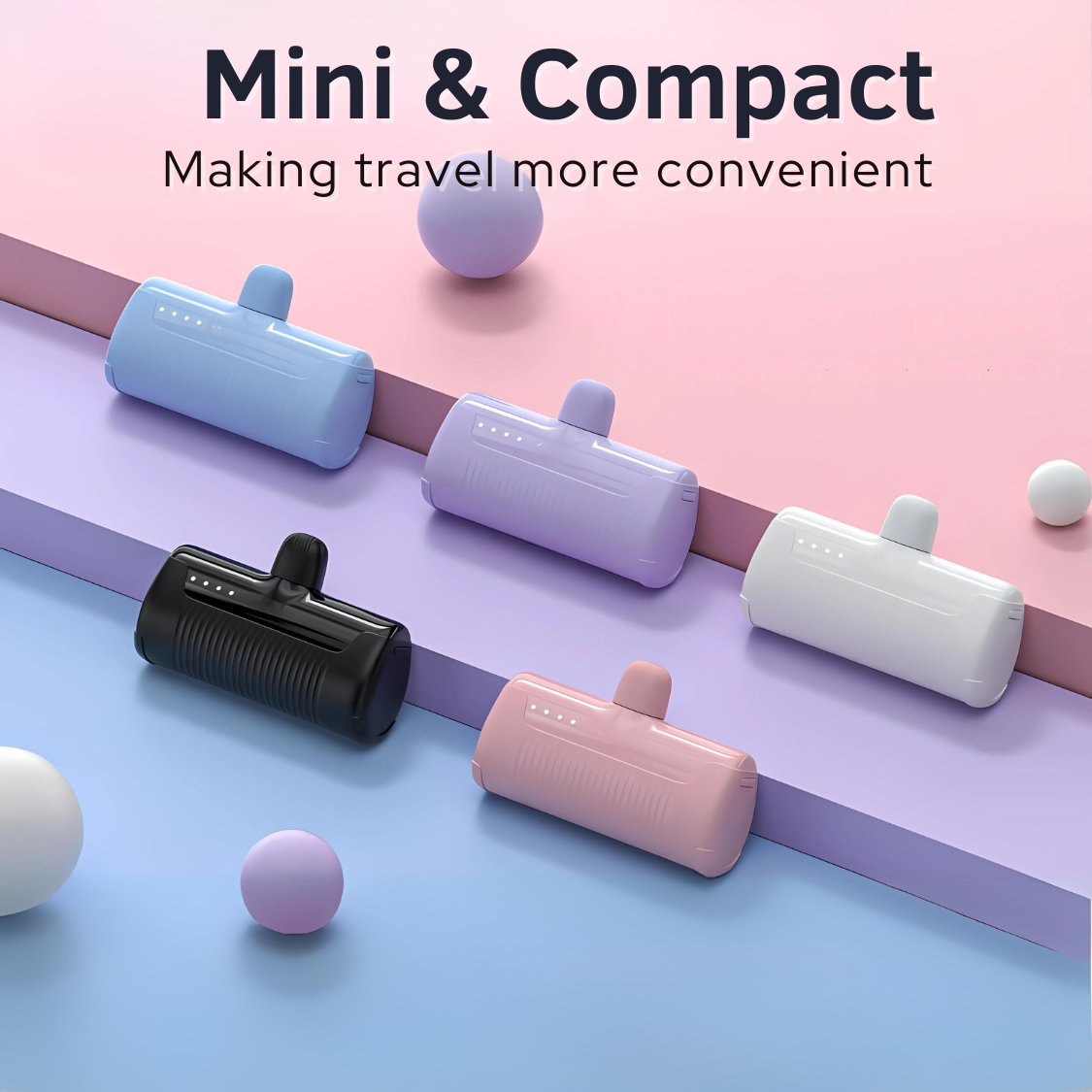 Mini Batería Portátil de 4500mAh