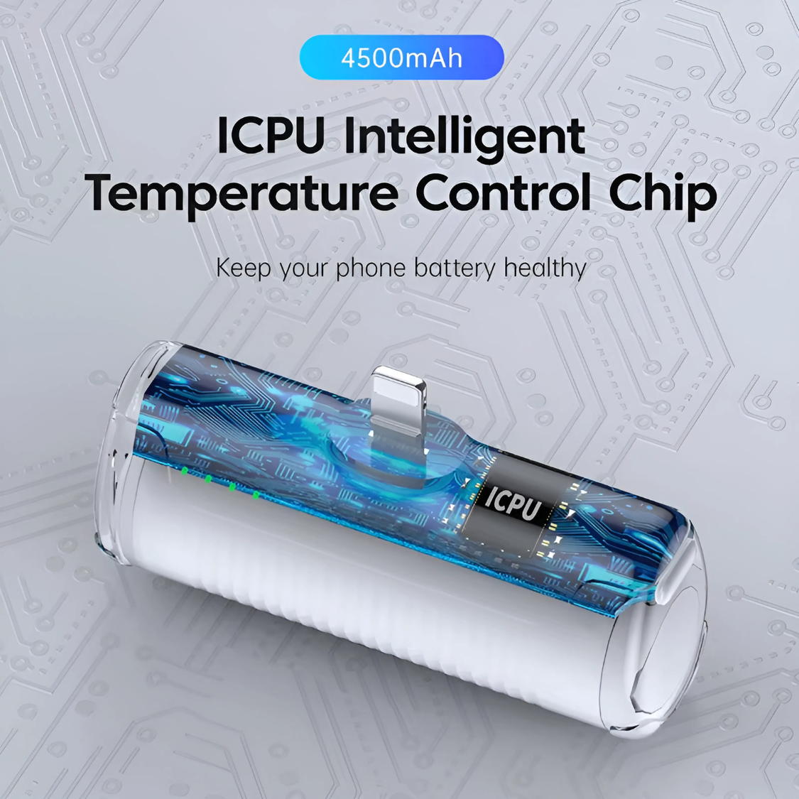 Mini Batería Portátil de 4500mAh