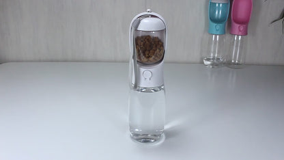 Botella 2 en 1 para Mascotas